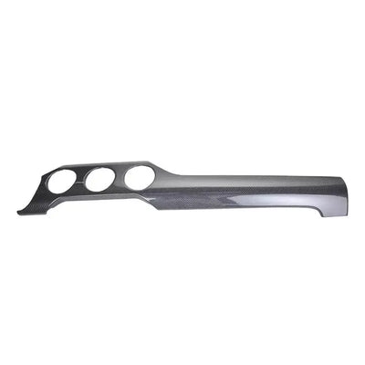 15+ Mustang Non-Performance Pack Dash Kit Solid Carbon Trim Overlay