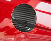 15+ Mustang Fuel Tank Solid Carbon Trim Overlay S550Euros