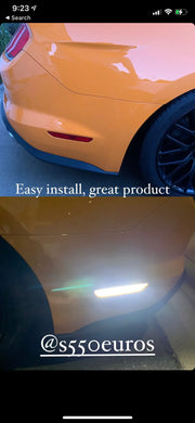 2015-2023 Mustang Sidemarkers S550Euros