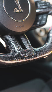 2015-2017 Mustang Carbon Fiber Steering Wheel