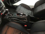 15+ Center Console Solid Carbon Overlay