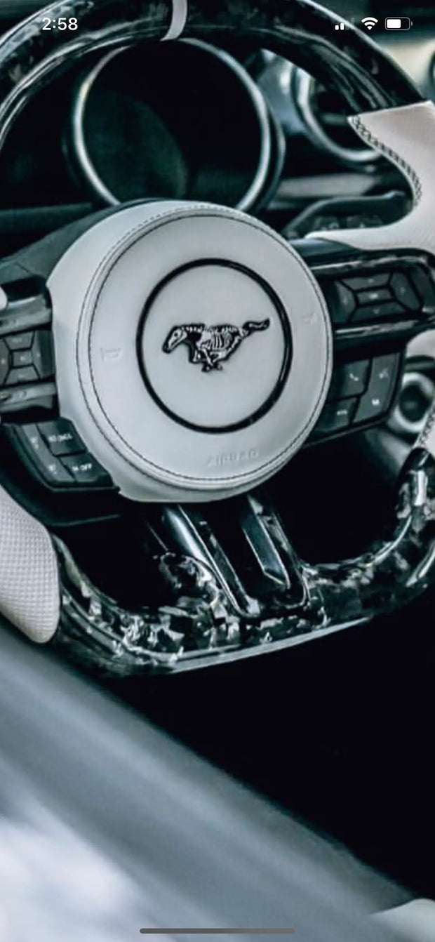 2015-2020 Challenger Carbon Fiber Steering Wheel S550Euros
