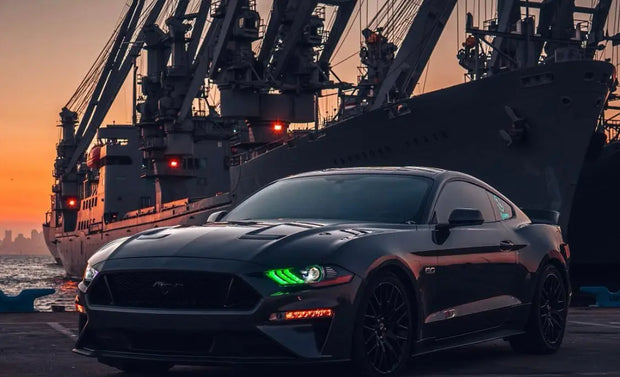 2018+ Mustang RGBW Headlight S550Euros