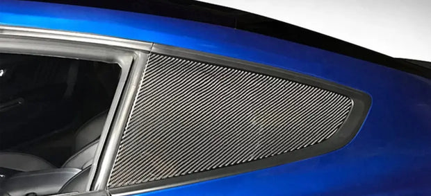 2015+ Mustang Quarter Window Louver S550Euros