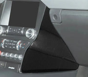 2015-2023 Mustang Carbon Fiber Central Side Control Panel Overlay S550Euros