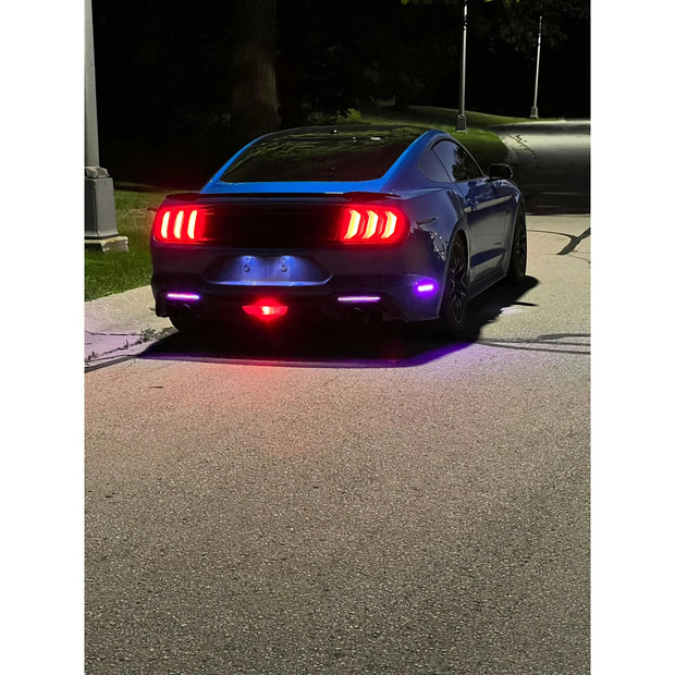 2015-2017 Mustang RGBW Rear Reflector S550Euros