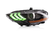 2018+ Mustang RGBW Headlight S550Euros