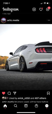 2018 Mustang Style Clear Taillight S550Euros