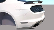 2015-2023 Mustang Rear Rocker Splitters EMP