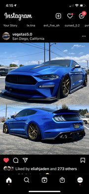 2018 Mustang Style Clear Taillight S550Euros