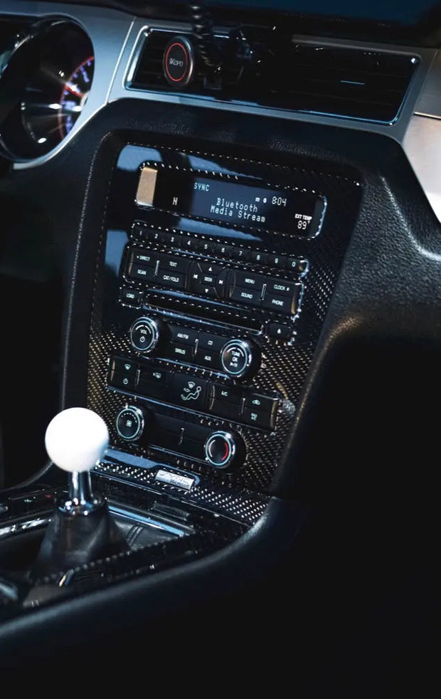 thumbnail image 2 of Dash Designs Carpet Dash Cover For Ford Mustang 2010-2014 - Black Poly Carpet - Lifetime Warranty 2 of 6