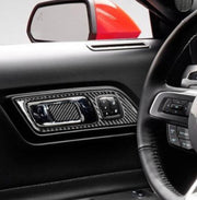 2015-2020 Mustang Carbon Fiber Door Handle Overlay