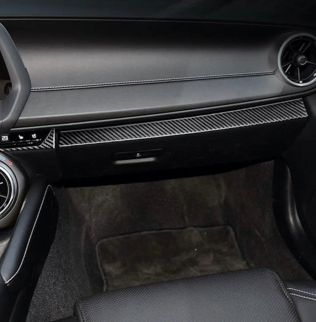 2016-2019 Camaro Carbon Fiber Lower Dash Overlay S550Euros