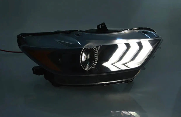 2015-2017 Mustang Headlight 2018 Style S550Euros
