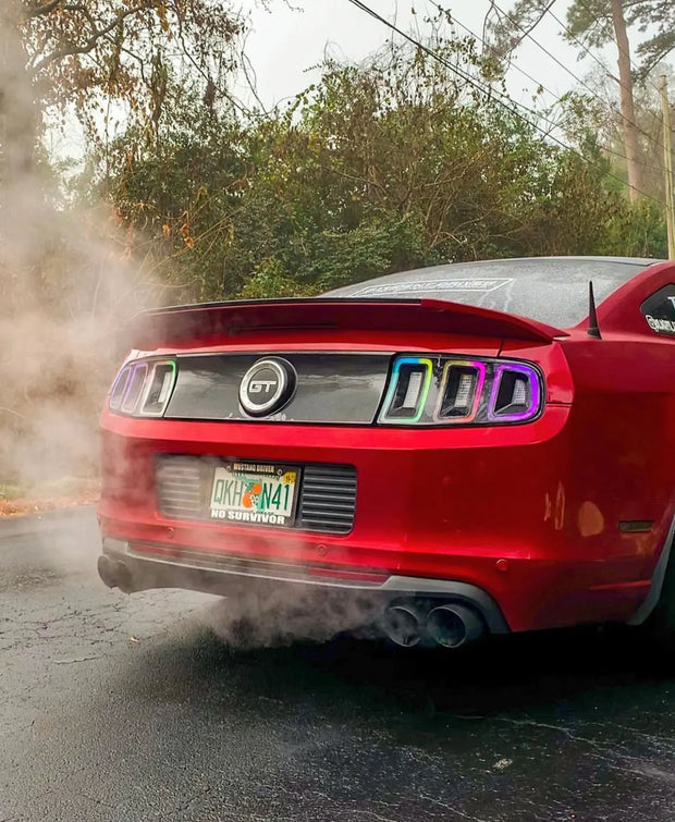 2010-2014 Mustang Style Clear RGBW Taillight S550Euros