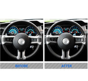 2010-2014 Mustang Carbon Fiber Steering Wheel Trim S550Euros