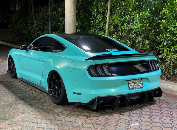 2018 Mustang Style Smoked Taillight S550Euros