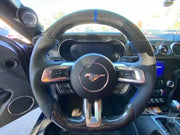2018-2023 Mustang Carbon Fiber Steering Wheel S550Euros