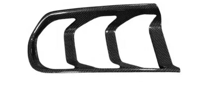 2015-2017 Mustang Taillight Carbon style solid overlay