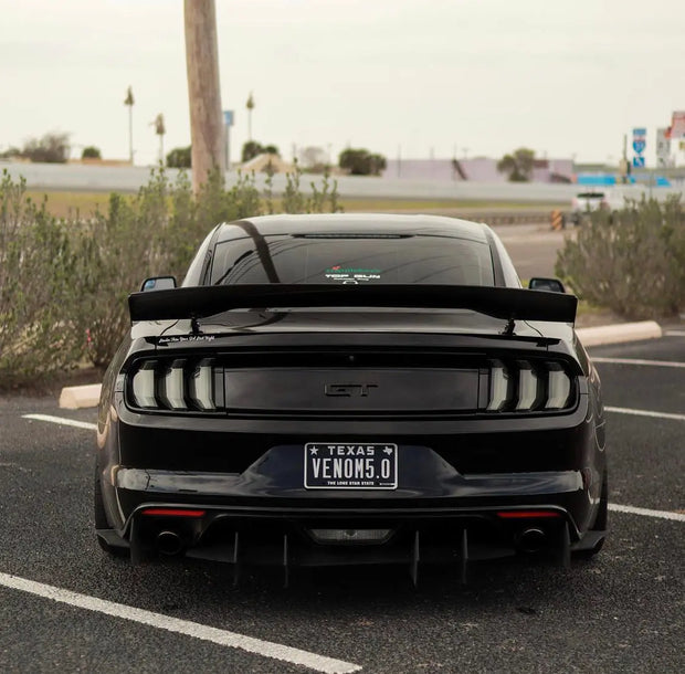 2018 Mustang Style Smoked Taillight S550Euros