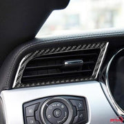 2015-2020 Mustang Carbon Fiber AC Outlet Trim Overlay