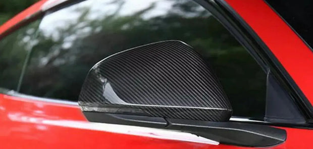 2015-2023 Mustang Carbon Fiber Mirror Cover S550Euros