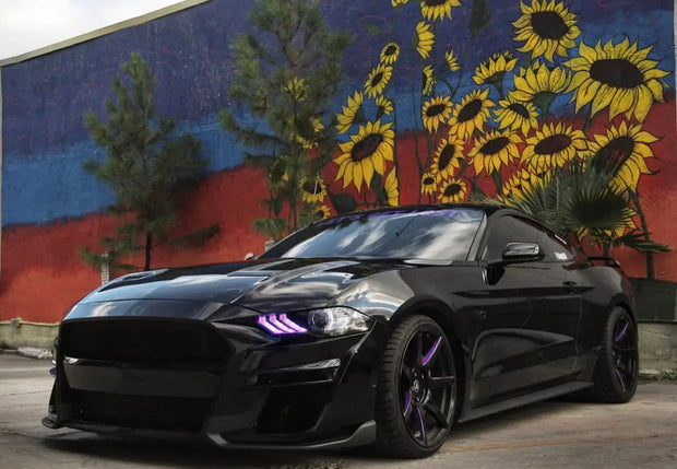 2018+ Mustang RGBW Headlight S550Euros