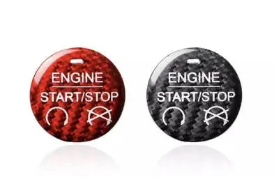 2015-2020 Mustang Carbon Engine Start/Stop Button Overlay