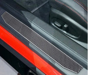 2016-2019 Camaro Carbon Fiber Door Seal Overlay S550Euros