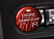 2015-2020 Mustang Carbon Engine Start/Stop Button Overlay