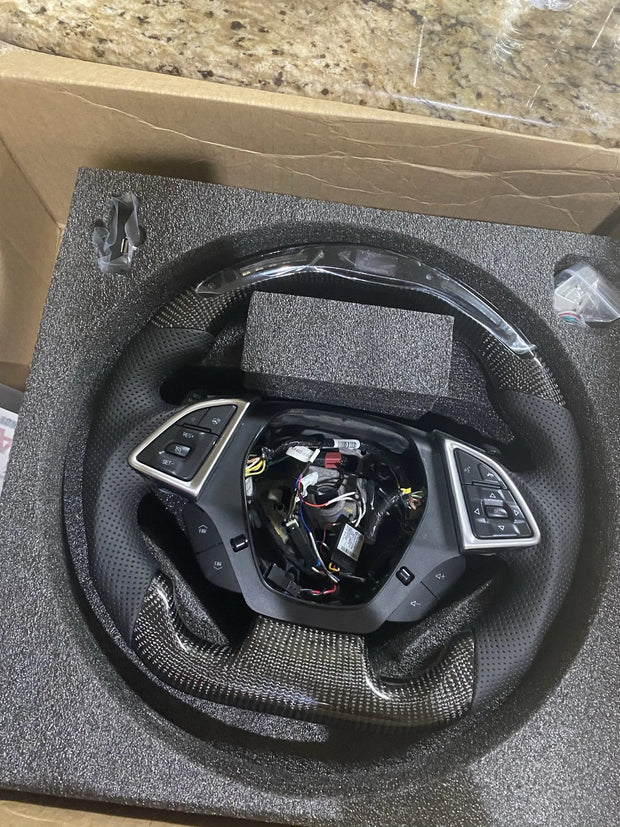 2016+ Camaro Carbon Fiber Steering Wheel S550Euros