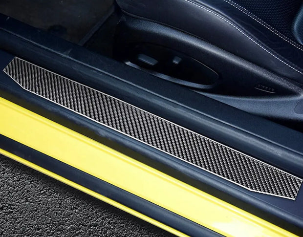 2016-2019 Camaro Carbon Fiber Door Seal Overlay S550Euros