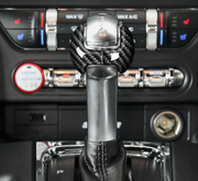2015-2020 Mustang Carbon Shift Knob Frame Cover
