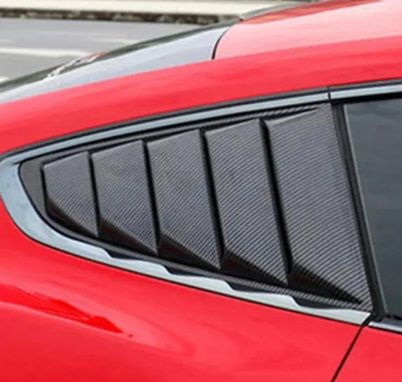 2015+ Mustang Quarter Window Louver S550Euros