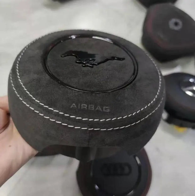 2015-2023 Mustang Custom Steering Wheel AirBag Cover S550Euros