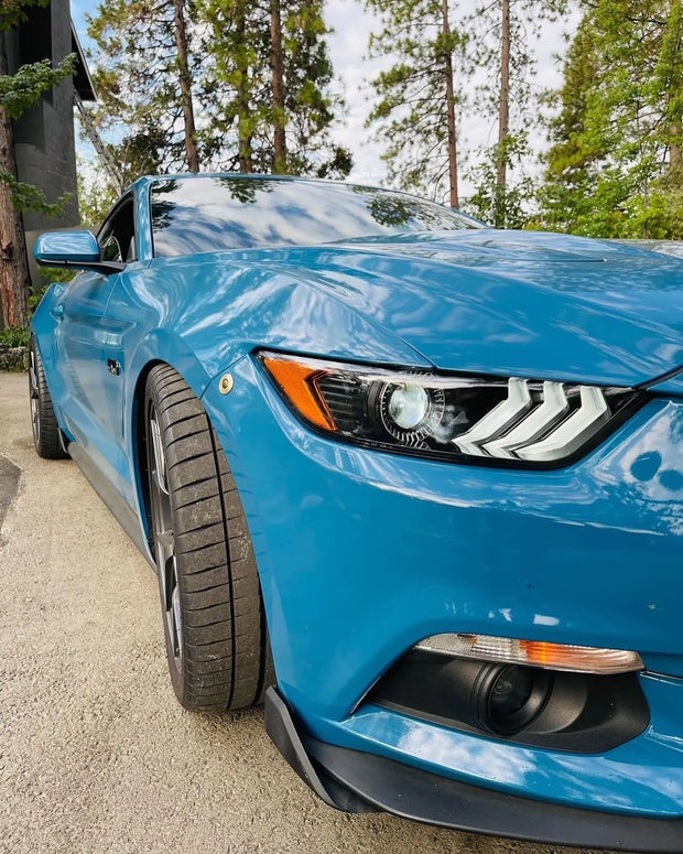 2015-2017 Mustang Headlight 2018 Style S550Euros