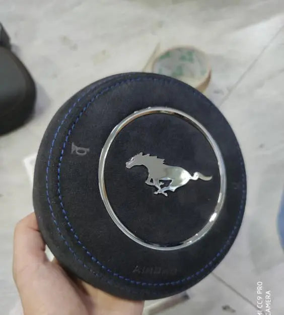 2015-2023 Mustang Custom Steering Wheel AirBag Cover S550Euros