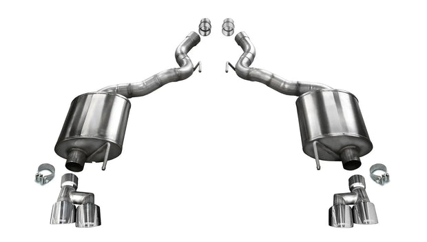 2018-2023 mustang Corsa Non-Valve Exhaust Kits S550Euros