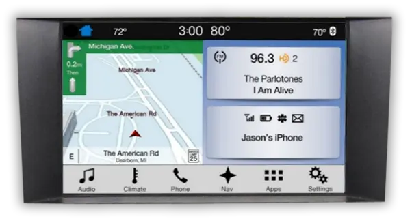 Ford Sync 2 to 3 Upgrade Kit S550Euros