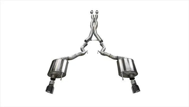 2015-2017 Mustang Corsa Single Tip Exhaust Kits S550Euros