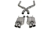 2013-2014  Mustang Corsa GT500 Sport Axle-Back w/ X-Pipe S550Euros