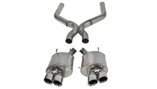 2013-2014  Mustang Corsa GT500 Sport Axle-Back w/ X-Pipe S550Euros