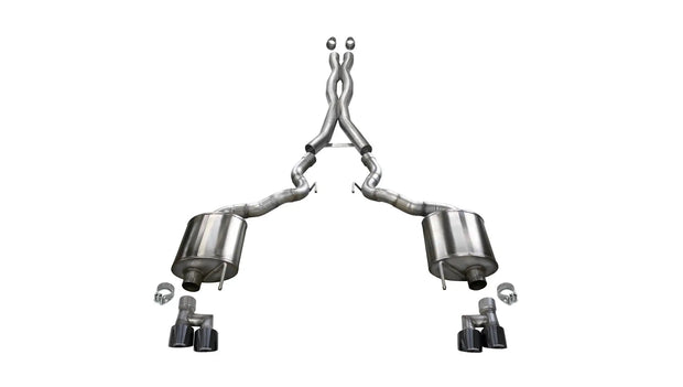 2018-2023 mustang Corsa Non-Valve Exhaust Kits S550Euros